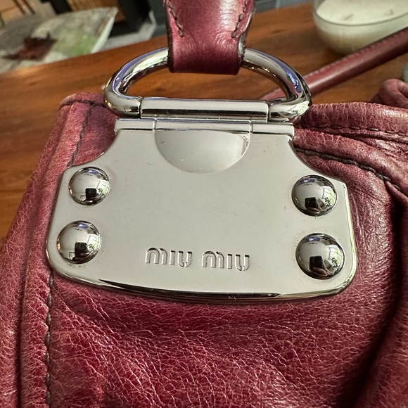 Miu Miu Pink Leather Large Tote Bag - Picture 8 of 8
